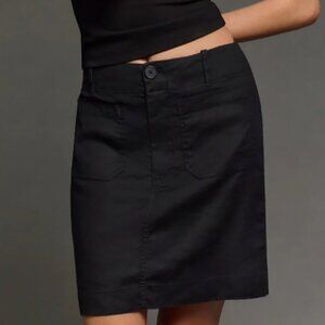 Anthropologie MAEVE Colette Skirt: Mini Edition in Black, XS